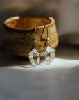 Herkimer quartz earrings - Hannah Blount