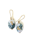 Indian opals with gold barnacles by Hannah Blount Jewelry