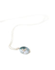 Indian opal necklaces with silver chain and barnacles by Hannah Blount