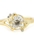 Columba Diamond Branch Waiting Ring-Hannah Blount Jewelry