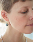 HannahBlountJewelry - Neap Tide Tahitian Pearl Ruthie B. Earrings - 18k gold