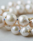 Persephone Pearl Ruthie B. Necklace with Barnacles