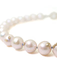 Persephone Pearl Ruthie B. Necklace with Barnacles