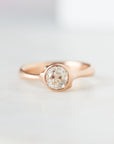 Silk Rose Diamond Ruthie B. Ring with Barnacles