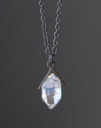 Sticks and Stones Herkimer Quartz Necklace