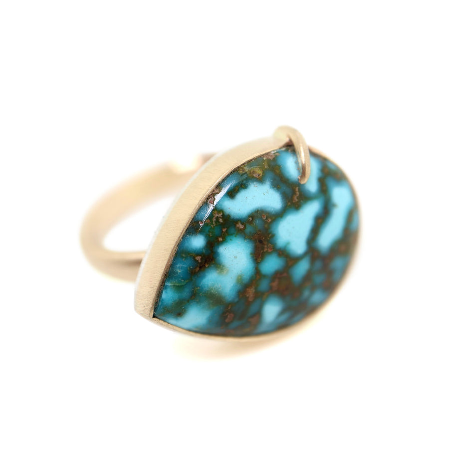 Siargao Sea Kingman Turquoise Vanity Ring