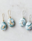 Indian opals with gold and silver barnacles by Hannah Blount Jewelry