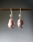 Venus & the Graces Pearl Scallop Shell Ruthie B. Earrings