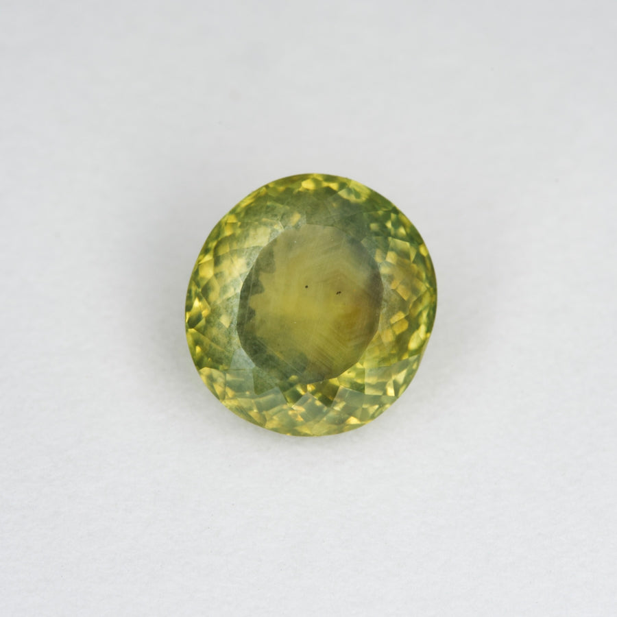 2.365ct Green Montana Sapphire