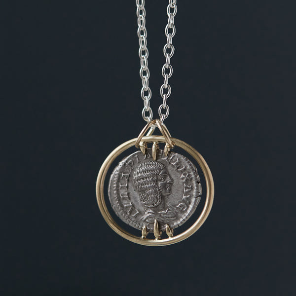 Athena Owl Pendant Necklace Bronze Gold Ancient Coin Goddess Greek  Mythology | eBay