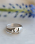 Silver cameo ring - Hannah Blount