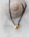 Gold cameo necklace - Hannah Blount