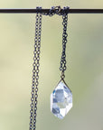 Grand Sticks and Stones Herkimer Quartz Necklace