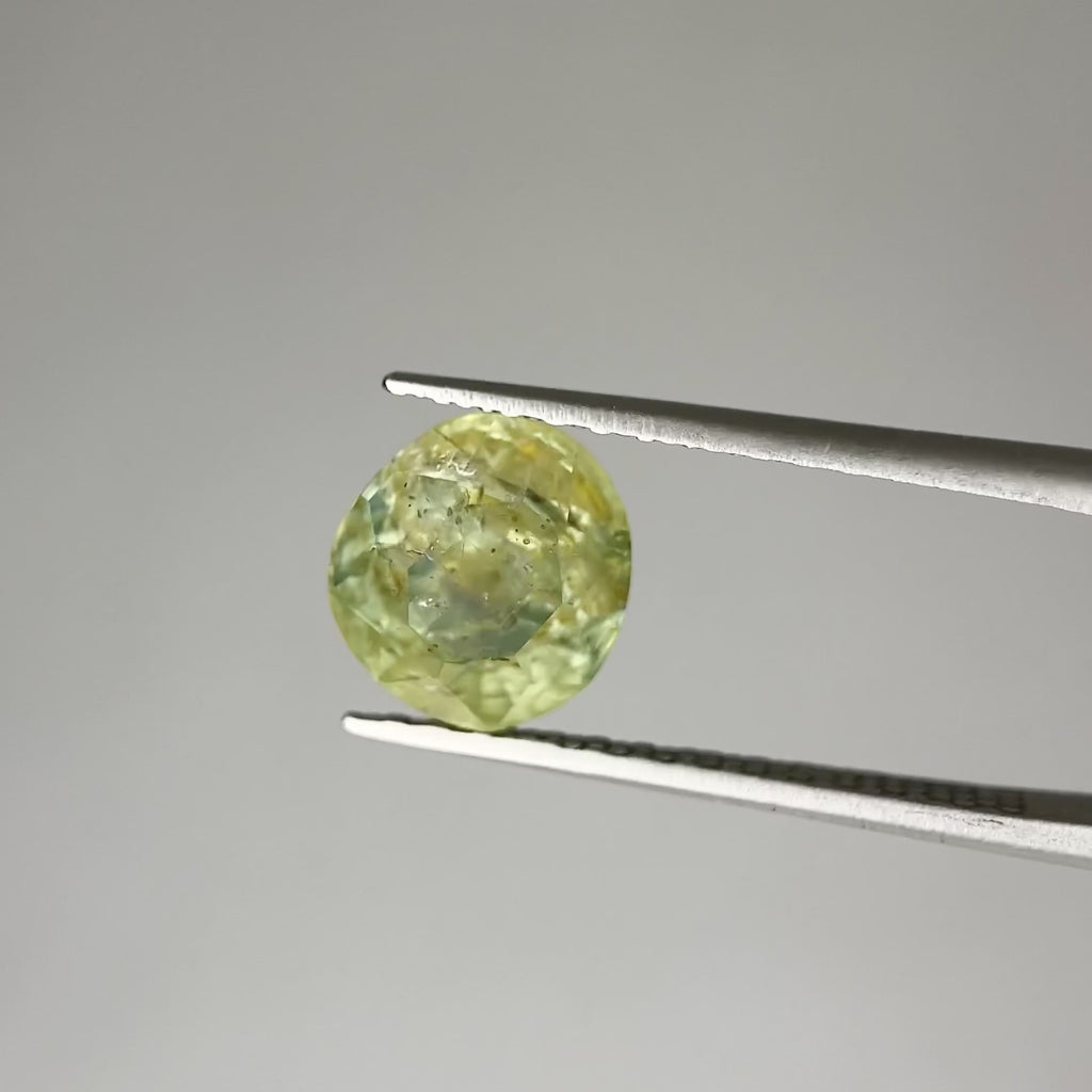 Video of 4.33ct Green Montana Sapphire