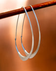 Large Facet Hoops-Hannah Blount Jewelry