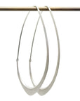 Large Facet Hoops-Hannah Blount Jewelry