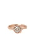 Silk Rose Diamond Ruthie B. Ring with Barnacles-Hannah Blount Jewelry