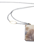 Kelp Forest Dendritic Agate Vanity Necklace-Hannah Blount Jewelry