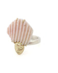 Lunar Halo Shell Cameo Ring-Hannah Blount Jewelry