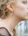 Sea Snail Hoops-Hannah Blount Jewelry